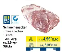 METRO Schweinenacken Angebot