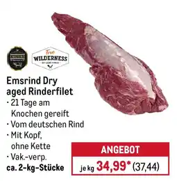 METRO Emsrind Dry aged Rinderfilet Angebot