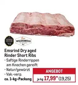 METRO Emsrind Dry aged Rinder Short Ribs Angebot