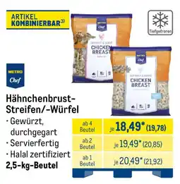 METRO Metro Chef Hähnchenbrust-Streifen/-Würfel Angebot