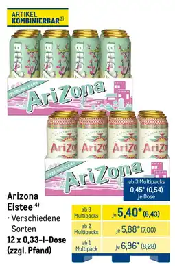 METRO Arizona Eistee Angebot