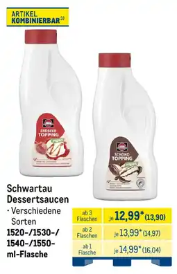 METRO Schwartau Dessertsaucen Angebot
