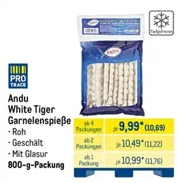 METRO Andu White Tiger Garnelenspieße Angebot
