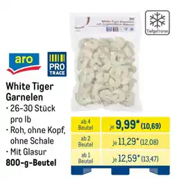 METRO aro White Tiger Garnelen Angebot