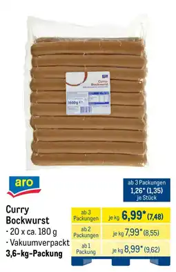 METRO Curry Bockwurst Angebot