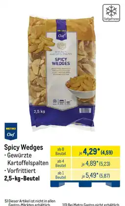 METRO Metro Chef Spicy Wedges Angebot