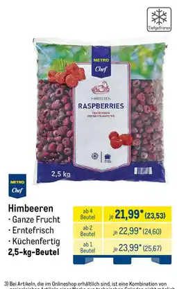 METRO Metro Chef Himbeeren Angebot