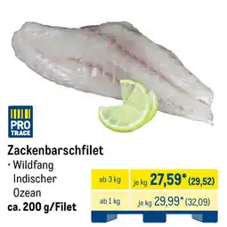 METRO PRO TRACE Zackenbarschfilet Angebot
