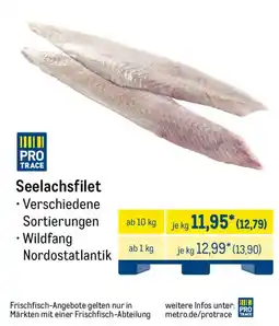 METRO PRO TRACE Seelachsfilet Angebot