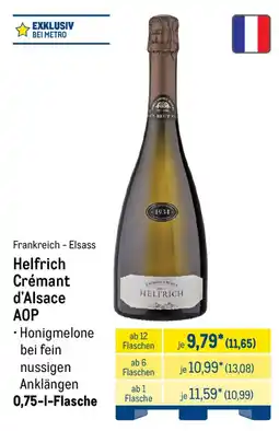 METRO Helfrich Crémant d'Alsace AOP Angebot