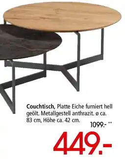 Zurbrüggen VENJAKOB Couchtisch Angebot