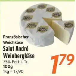inkoop Französischer Weichkäse Saint André Weinbergkäse Angebot