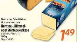 inkoop Nordsee-, Kümmel- oder Störtebekerkäse Angebot