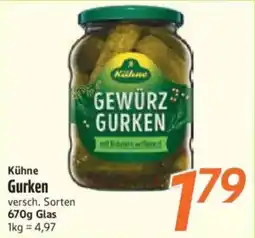 inkoop Kühne Gewürz Gurken Angebot
