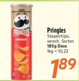 inkoop Pringles Stapelchips Angebot