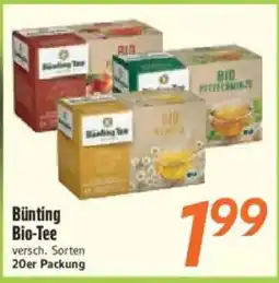 inkoop Bünting Bio-Tee Angebot