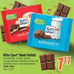 inkoop Ritter Sport* Bunte Vielfalt Angebot