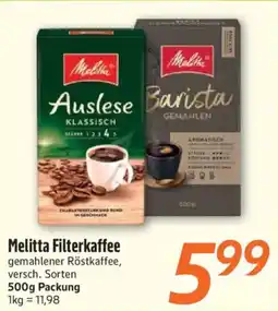 inkoop Melitta Filterkaffee Angebot