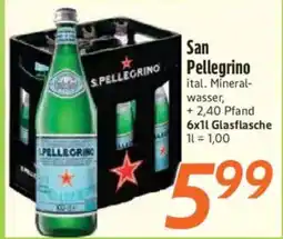 inkoop San Pellegrino ital. Mineralwasser Angebot