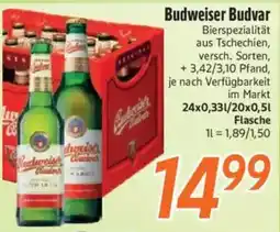 inkoop Budweiser Budvar Angebot