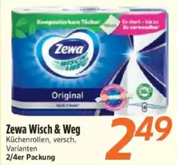inkoop Zewa Wisch & Weg Küchenrollen Angebot