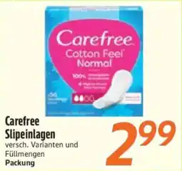 inkoop Carefree Slipeinlagen Angebot