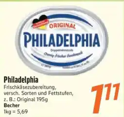 inkoop Philadelphia Frischkäse Zubereitung Angebot
