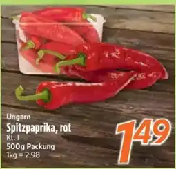 inkoop Spitzpaprika, rot Angebot