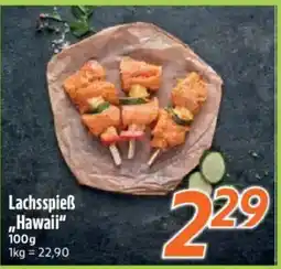 inkoop Lachsspieß "Hawaii" Angebot