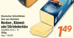 inkoop Nordsee-, Kümmel- oder Störtebekerkäse Angebot