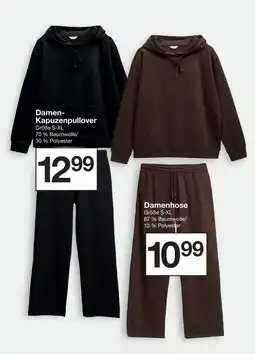 Zeeman Damen-Kapuzenpullover Angebot