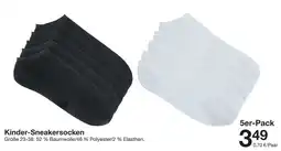 Zeeman Kinder-Sneakersocken Angebot