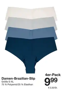Zeeman Damen-Brazilian-Slip Angebot