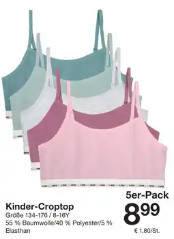 Zeeman Kinder-Croptop Angebot