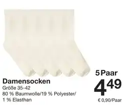 Zeeman Damensocken Angebot