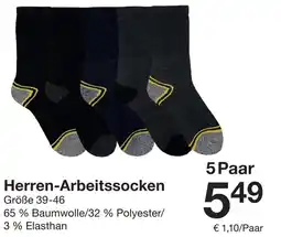 Zeeman Herren-Arbeitssocken Angebot