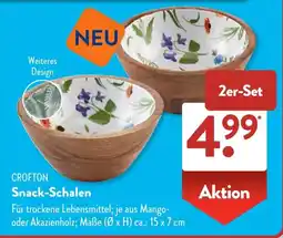 Aldi Süd CROFTON Snack-Schalen Angebot