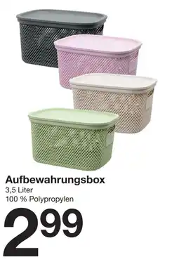 Zeeman Aufbewahrungsbox Angebot