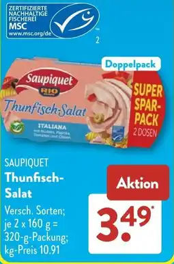 Aldi Süd Saupiquet Thunfisch-Salat Angebot