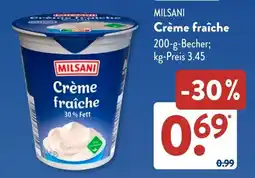 Aldi Süd MILSANI Crème fraîche Angebot