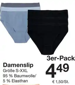 Zeeman Damenslip Angebot