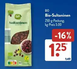Aldi Süd Bio-Sultaninen Angebot