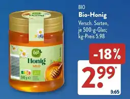 Aldi Süd Bio-Honig Angebot