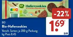 Aldi Süd Bio-Hafercookies Angebot