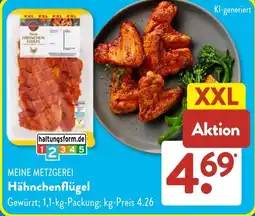 Aldi Süd MEINE METZGEREI Hähnchenflügel Angebot