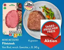 Aldi Süd MEINE METZGEREI Filetsteak Angebot