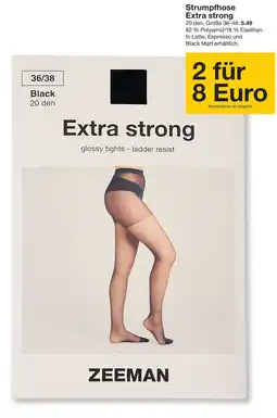 Zeeman Strumpfhose Extra strong Angebot