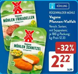 Aldi Süd Rügenwalder Mühle Vegane Pfannen-Vielfalt Angebot