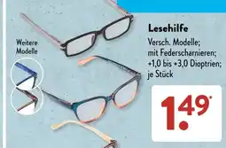 Aldi Süd Lesehilfe Angebot