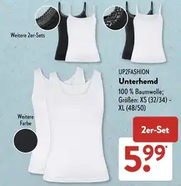 Aldi Süd UP2FASHION Unterhemd Angebot